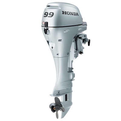 Honda 9.9 HP (25") Shaft Outboard Motor w/ Electric Start, Power Tilt, Power Thrust